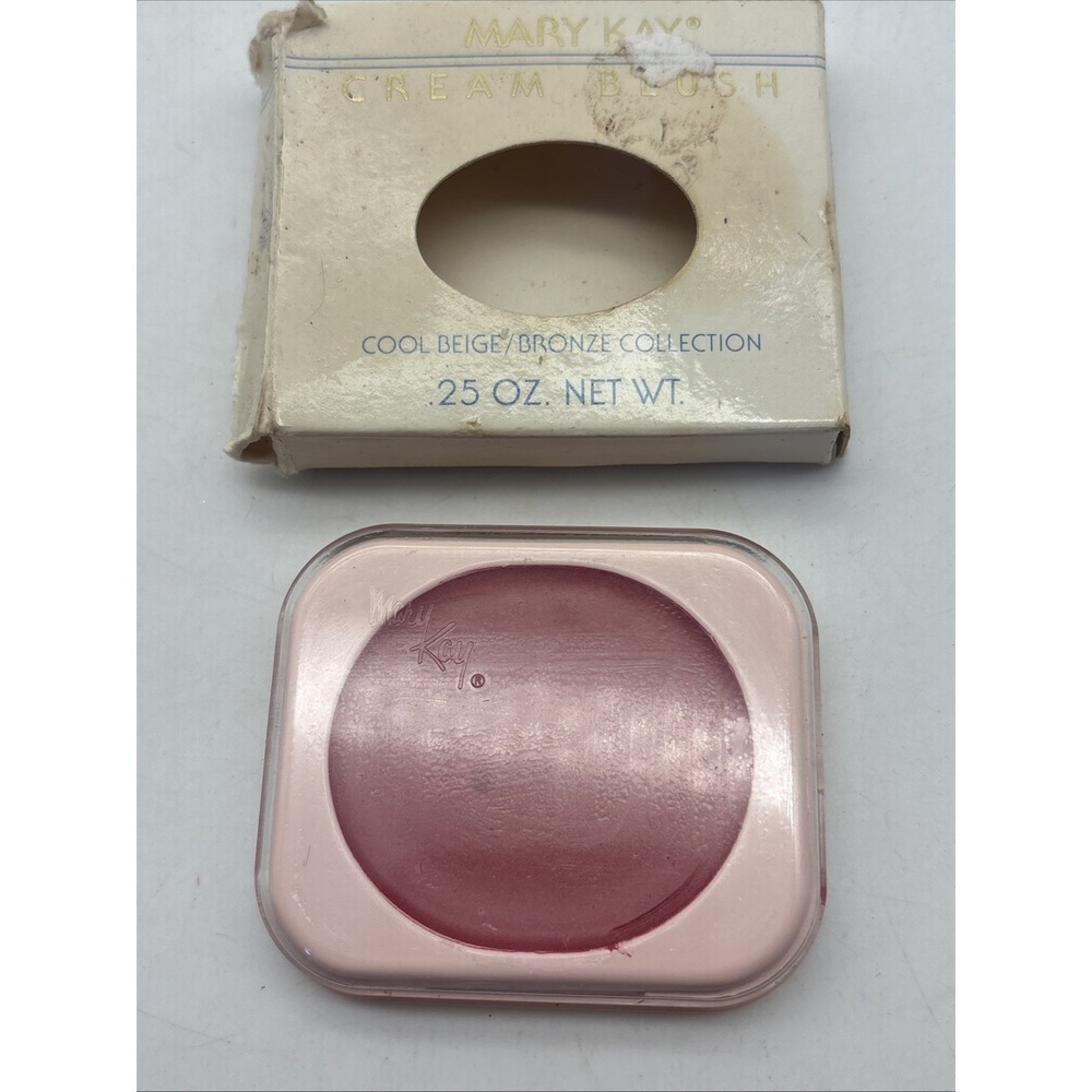 Mary Kay cream blush cool beige/bronze collection 0058 raspberry